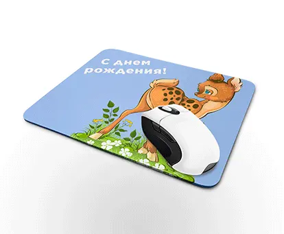 Rectangular Personalized Photo Mouse Pad
